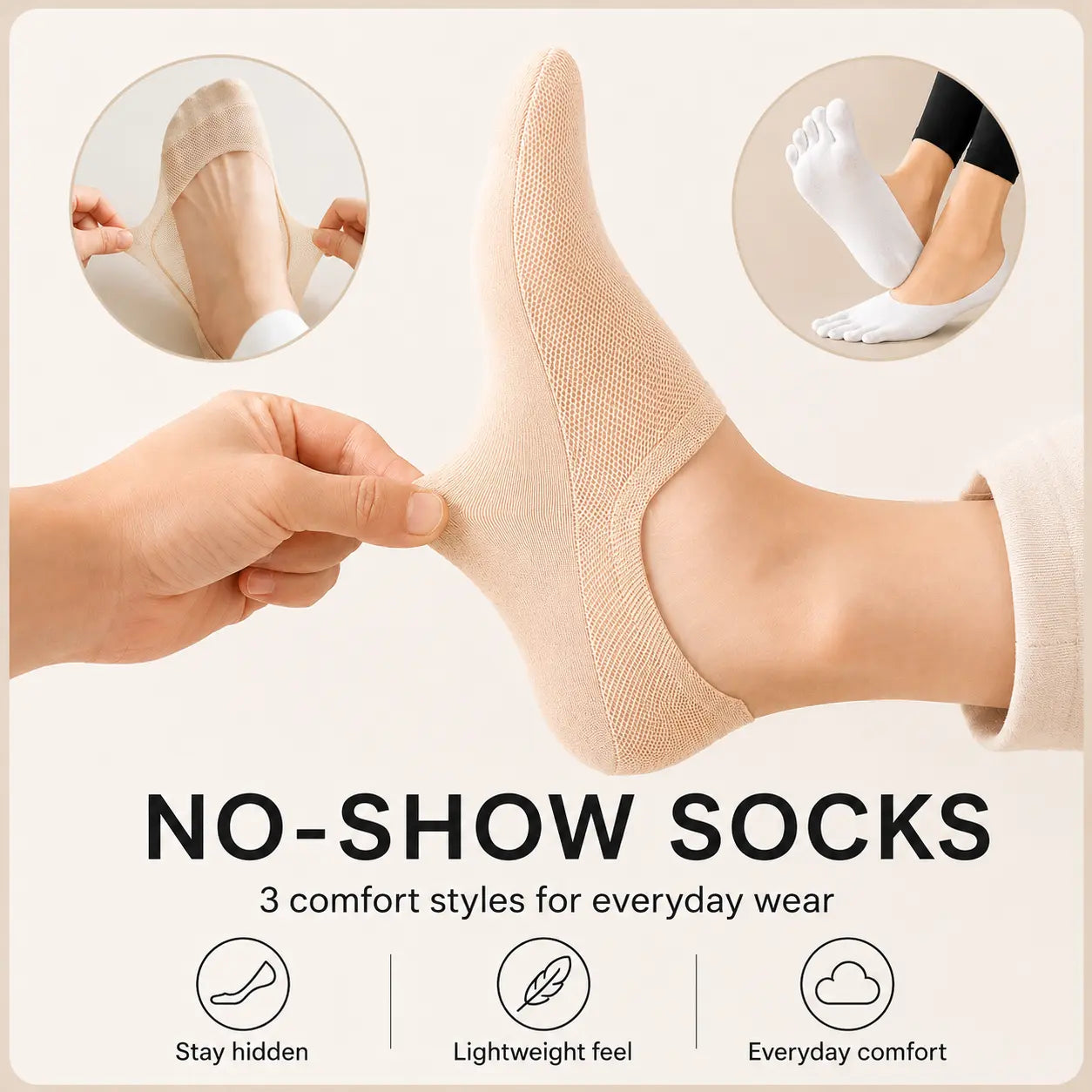 No-Show Socks